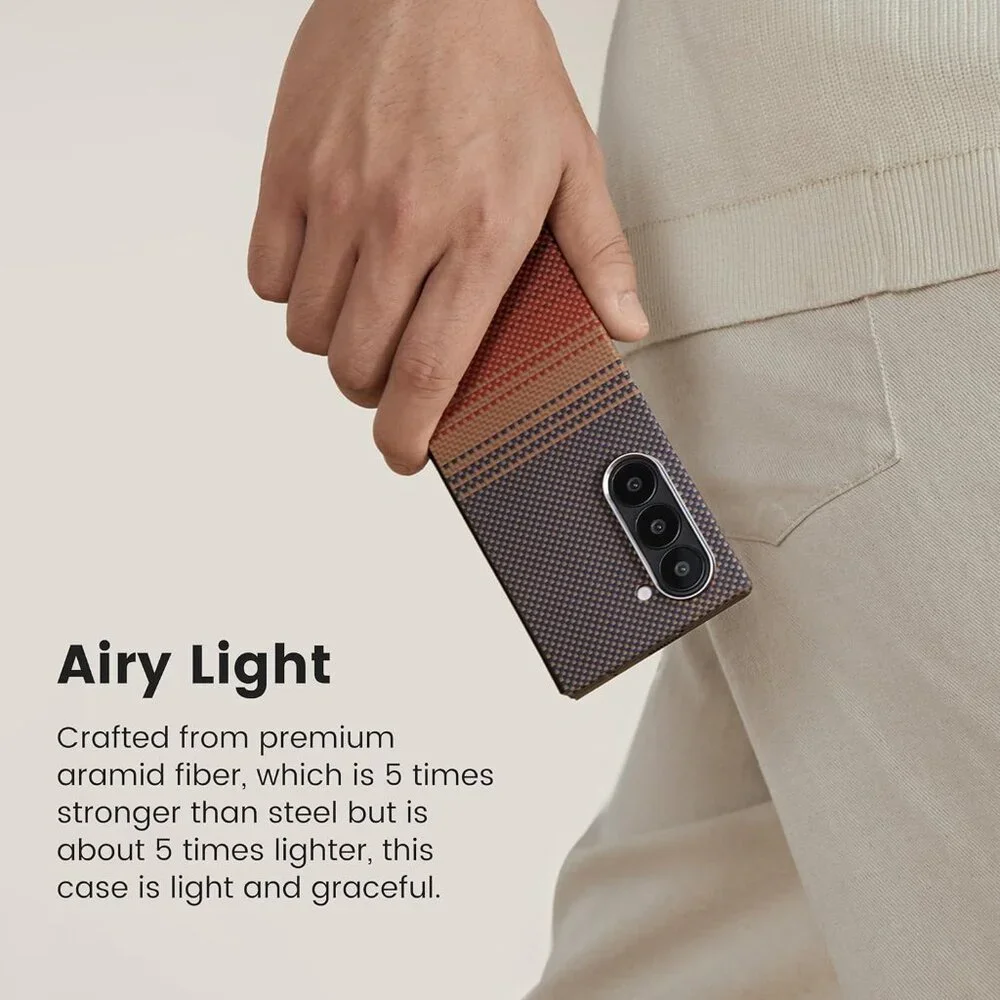 💯 Genuine📱PITAKA📱MagEZ Case 5 for Samsung Galaxy Z Fold6, Sunset